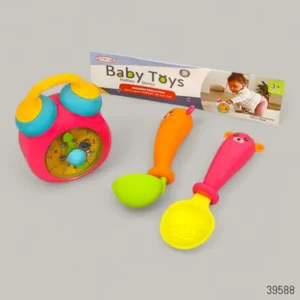 Meilebao 3Pcs Baby Rattles Teether Toys Set (China)