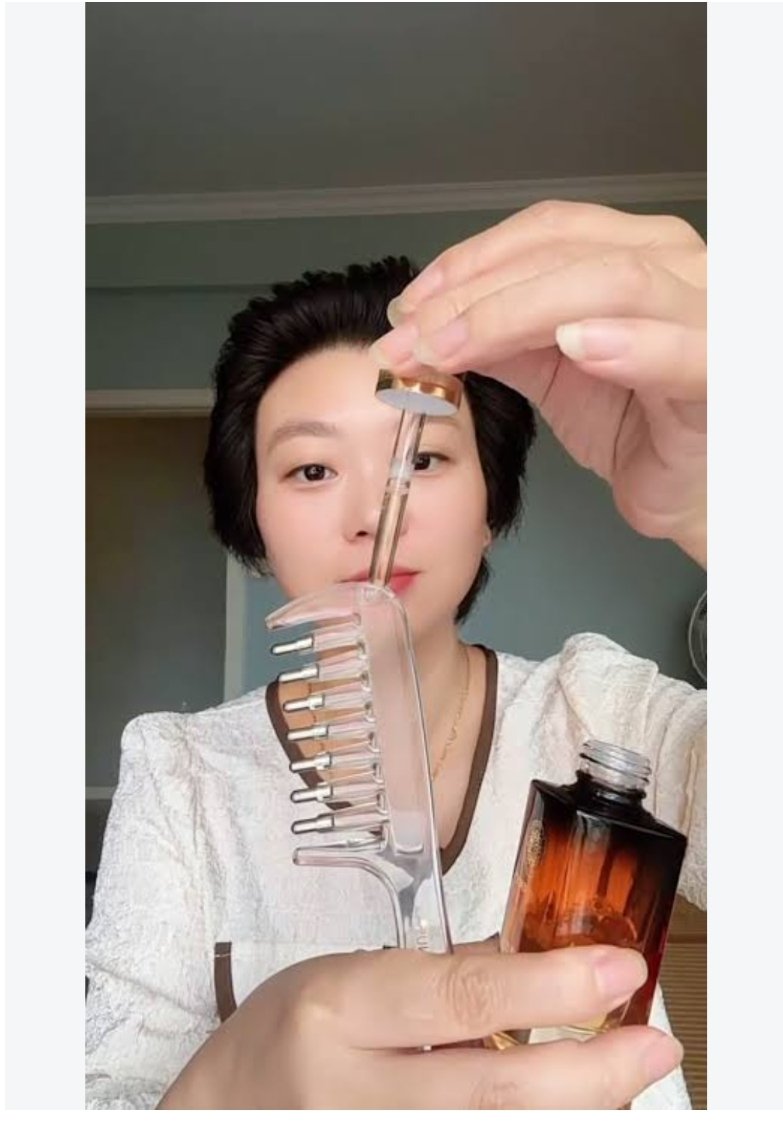 Hair Oil Applicator Comb & Scalp Massager - Image 3